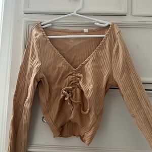 PacSun long sleeve crop top